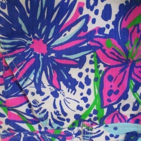 Lilly Pulitzer In The Garden Callahan Shorts 00 - Picture 5 of 9